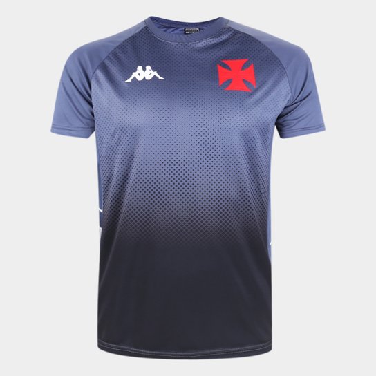 Camisa Vasco Treino 20/21 Comissão Técnica Kappa Masculina - Grafite Menor preço em Camisa Vasco Treino 20/21 Comissão Técnica Kappa Masculina - Grafite