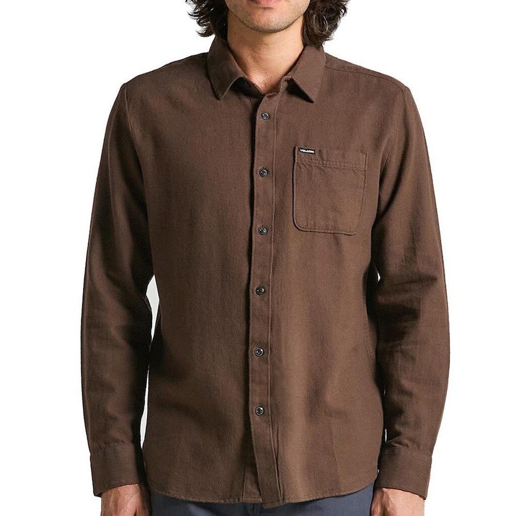 Camisa Volcom ML Caden WT25 Masculina