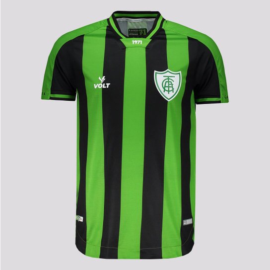 Camisa Volt América Mineiro I 2022 - Verde Menor preço em Camisa Volt América Mineiro I 2022 - Verde