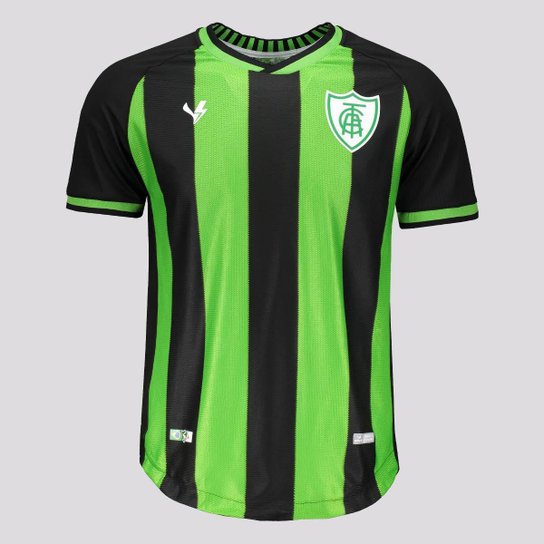 Camisa Volt América Mineiro I 2023 - Preto Menor preço em Camisa Volt América Mineiro I 2023 - Preto