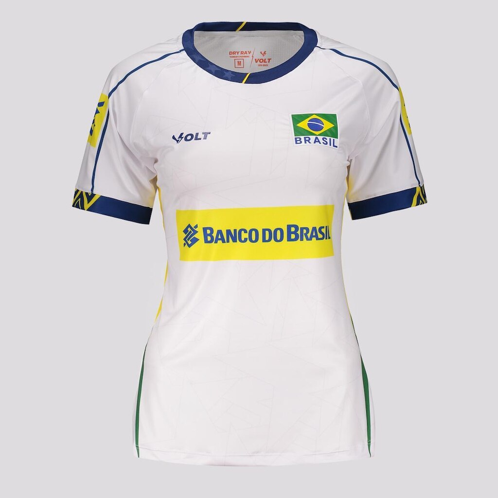 Camisa Volt Brasil Vôlei CBV 2025 Feminina