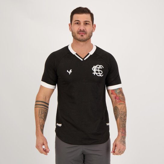 Camisa Volt Santa Cruz III 2022 - Preto Menor preço em Camisa Volt Santa Cruz III 2022 - Preto