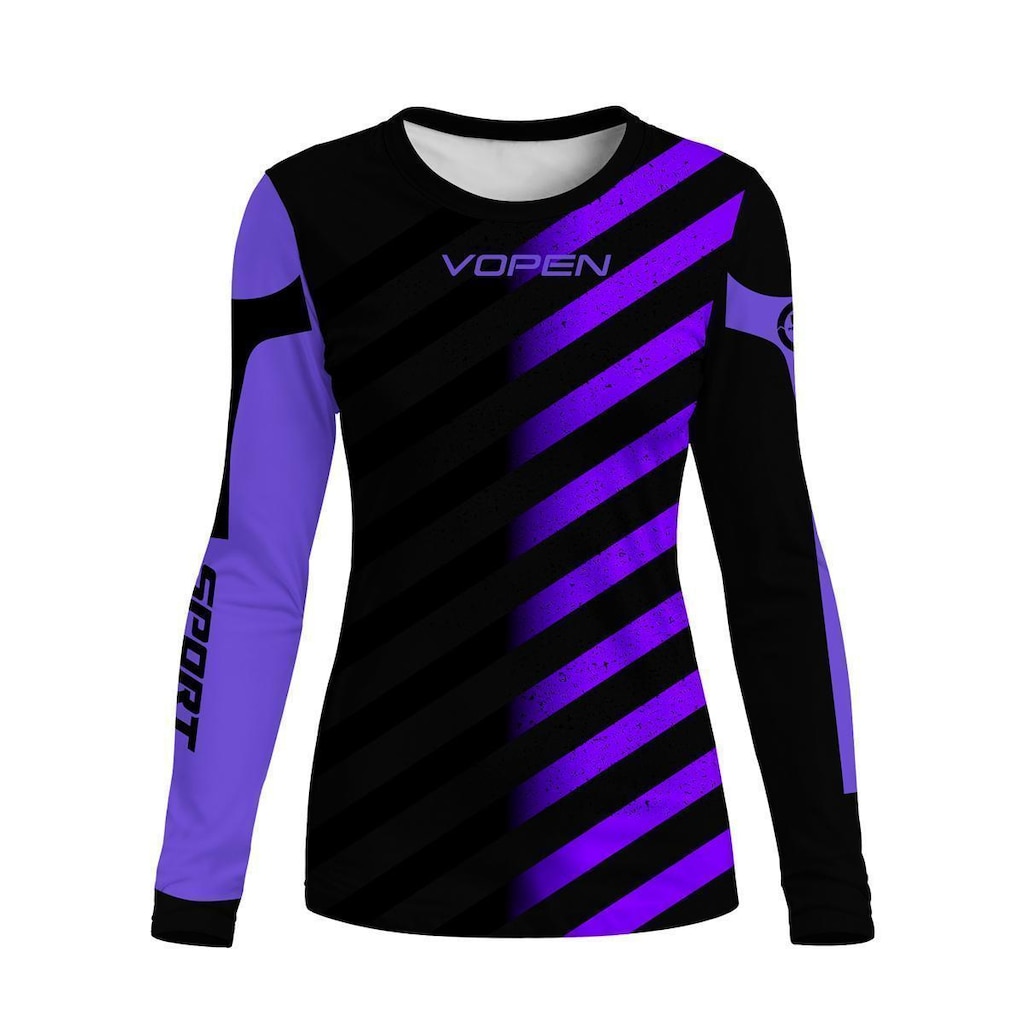 Camisa Vopen Proteção Uv Sport Feminina