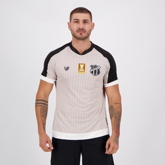 Camisa Vozão Ceará Copa do Nordeste 2021 Prata - Prata Menor preço em Camisa Vozão Ceará Copa do Nordeste 2021 Prata - Prata