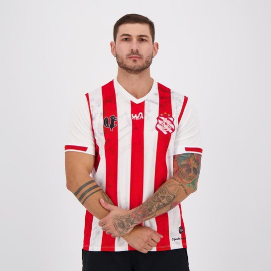 Camisa WA Sport Bangu I 2021 Masculina - Branco Menor preço em Camisa WA Sport Bangu I 2021 Masculina - Branco