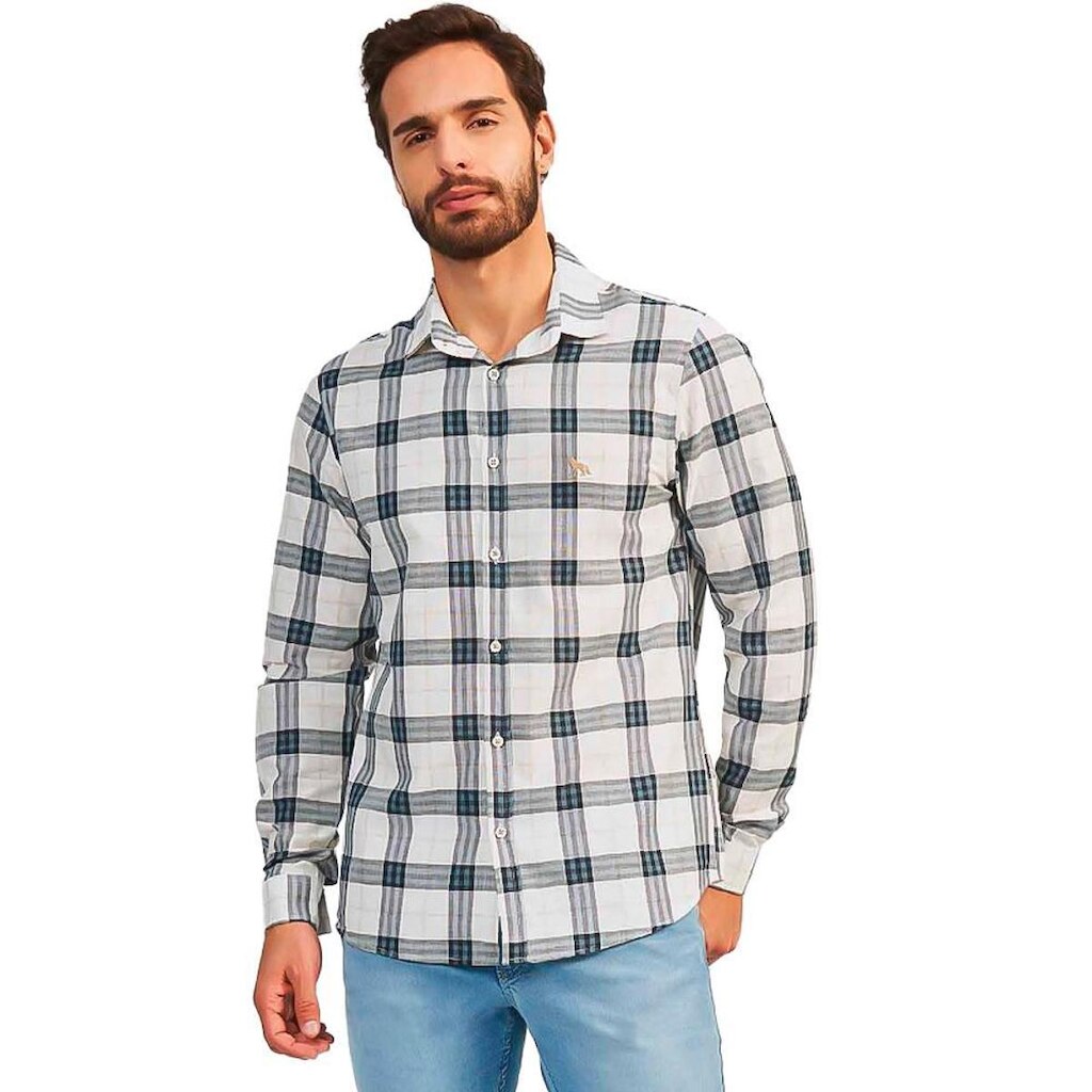 Camisa Xadrez Acostamento Classic Masculino