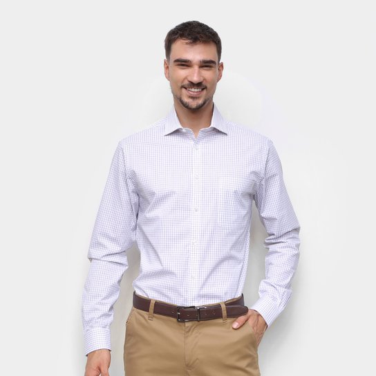 Camisa Xadrez Manga Longa Tommy Hilfiger Masculina - Colorido Menor preço em Camisa Xadrez Manga Longa Tommy Hilfiger Masculina - Colorido