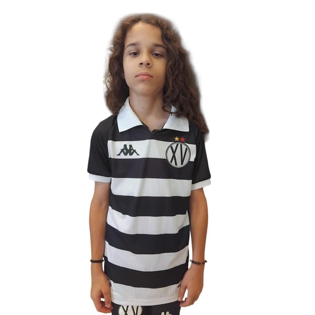 Camisa XV de Piracicaba Juvenil Jogo 1 Home Kombat 26 Kappa