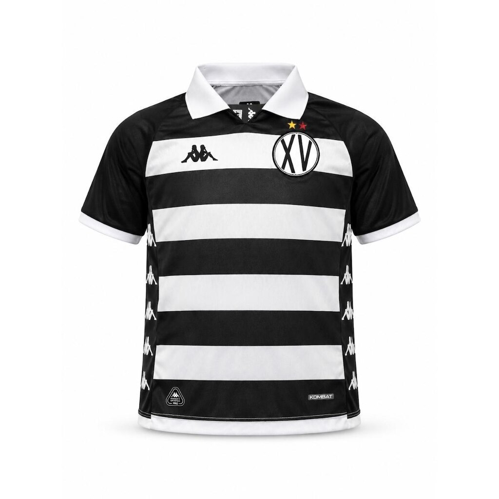 Camisa XV de Piracicaba Kappa 2026 Uniforme I Jogador - Infantil