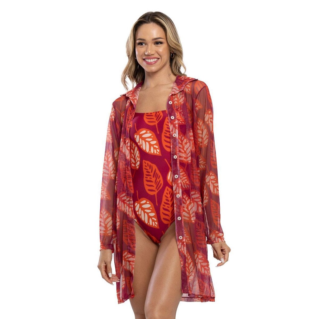 Camisão Laço Tule Harmonia
