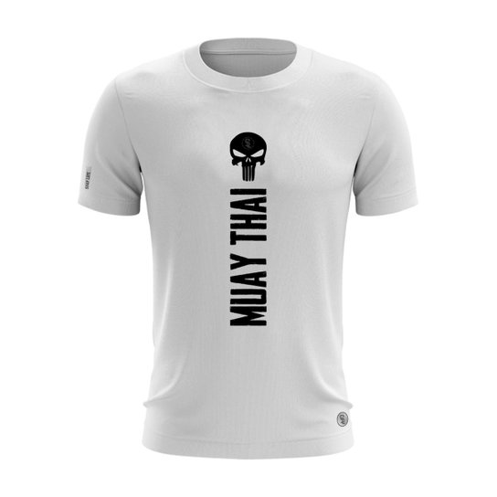 Camiseta Academia Shap Life Treino Artes Marciais Muay Thai - Branco Menor preço em Camiseta Academia Shap Life Treino Artes Marciais Muay Thai - Branco