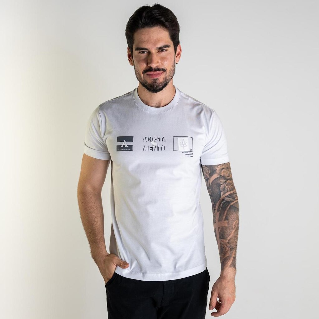 Camiseta Acostamento Back To Beyond Branca