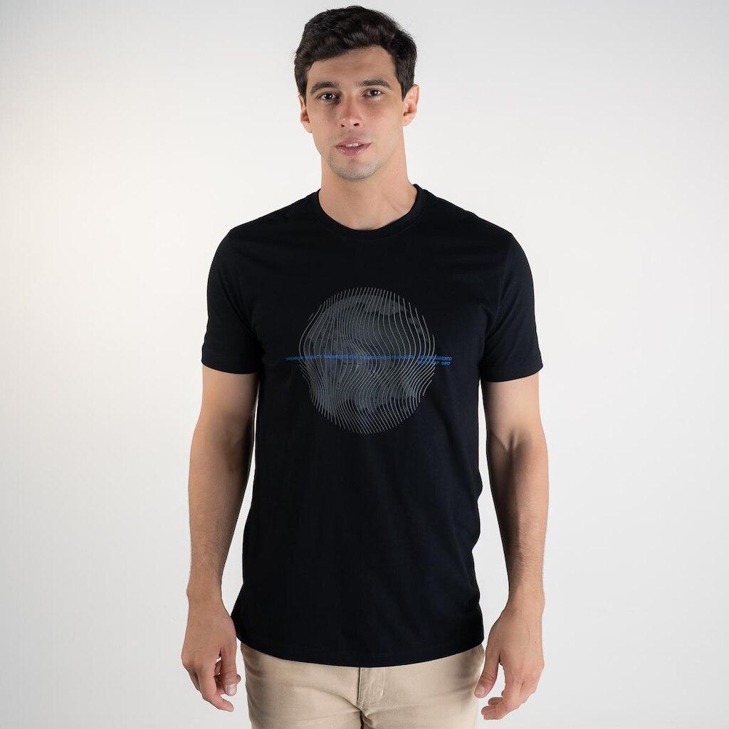 Camiseta Acostamento Bold Fearless Preta