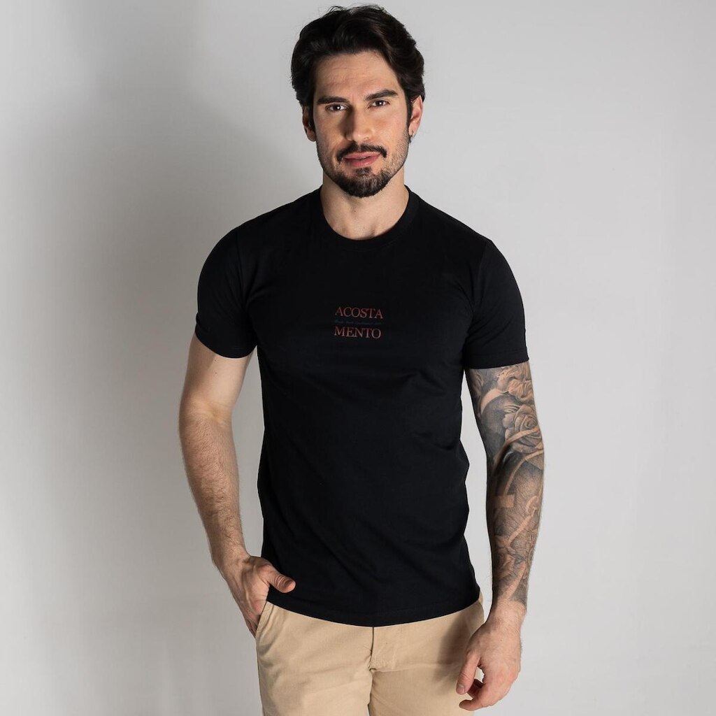 Camiseta Acostamento Casual 1993 Preta