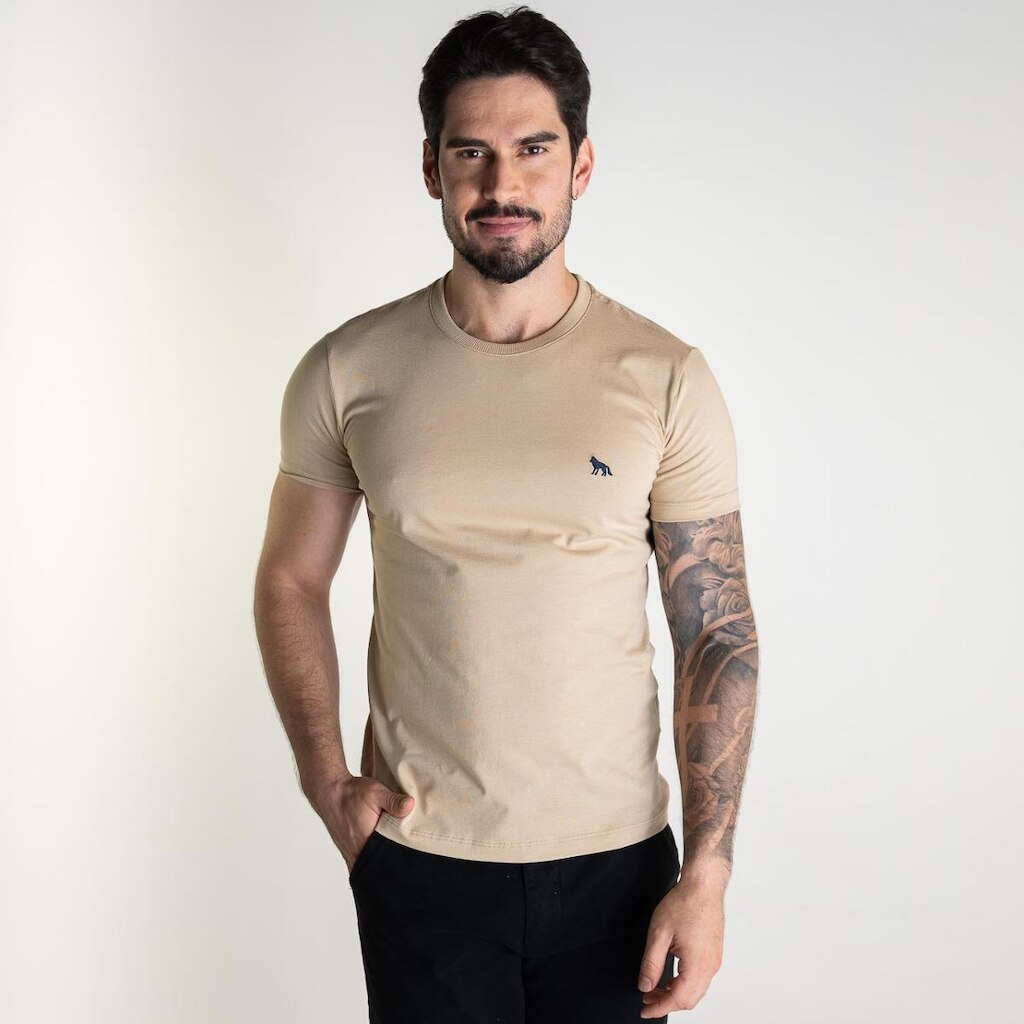 Camiseta Acostamento Casual  Masculina