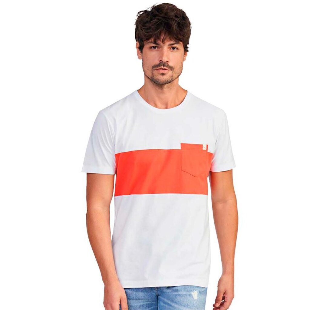 Camiseta Acostamento Casual Masculino