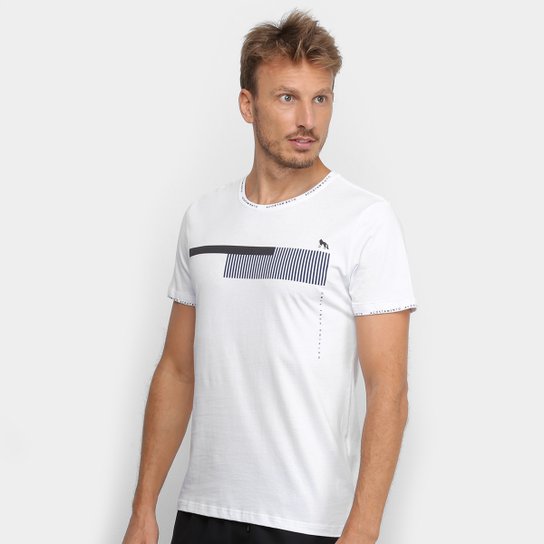 Camiseta Acostamento Código De Barras Masculina - Branco é ruim? Camiseta Acostamento Código De Barras Masculina - Branco é boa?