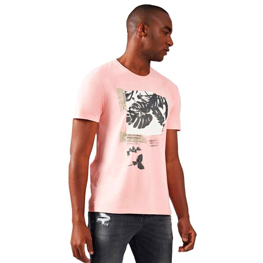 Camiseta Acostamento Flower Masculino