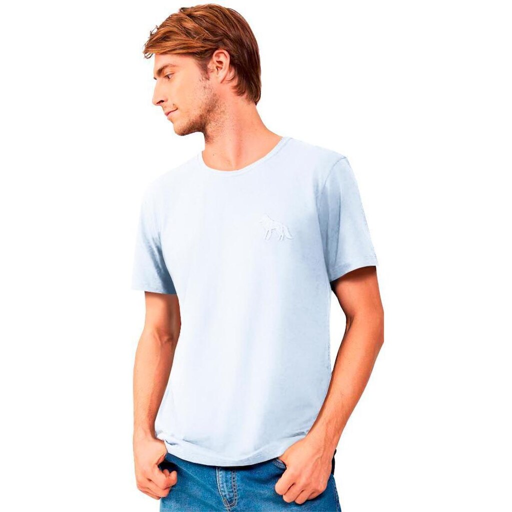 Camiseta Acostamento Logo Wolf Masculino