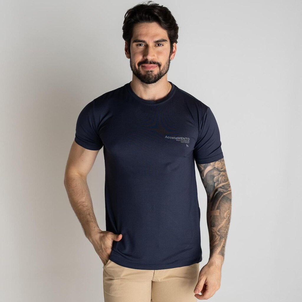 Camiseta Acostamento Modal Marinho