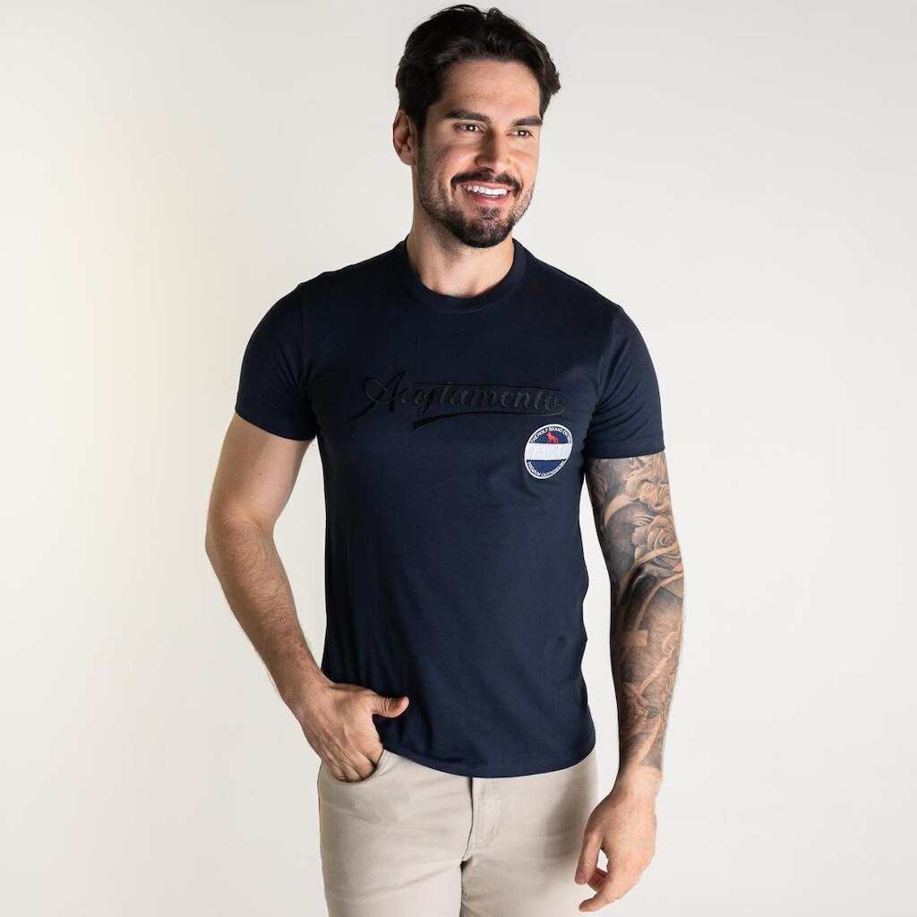 Camiseta Acostamento Premium Clothing Marinho