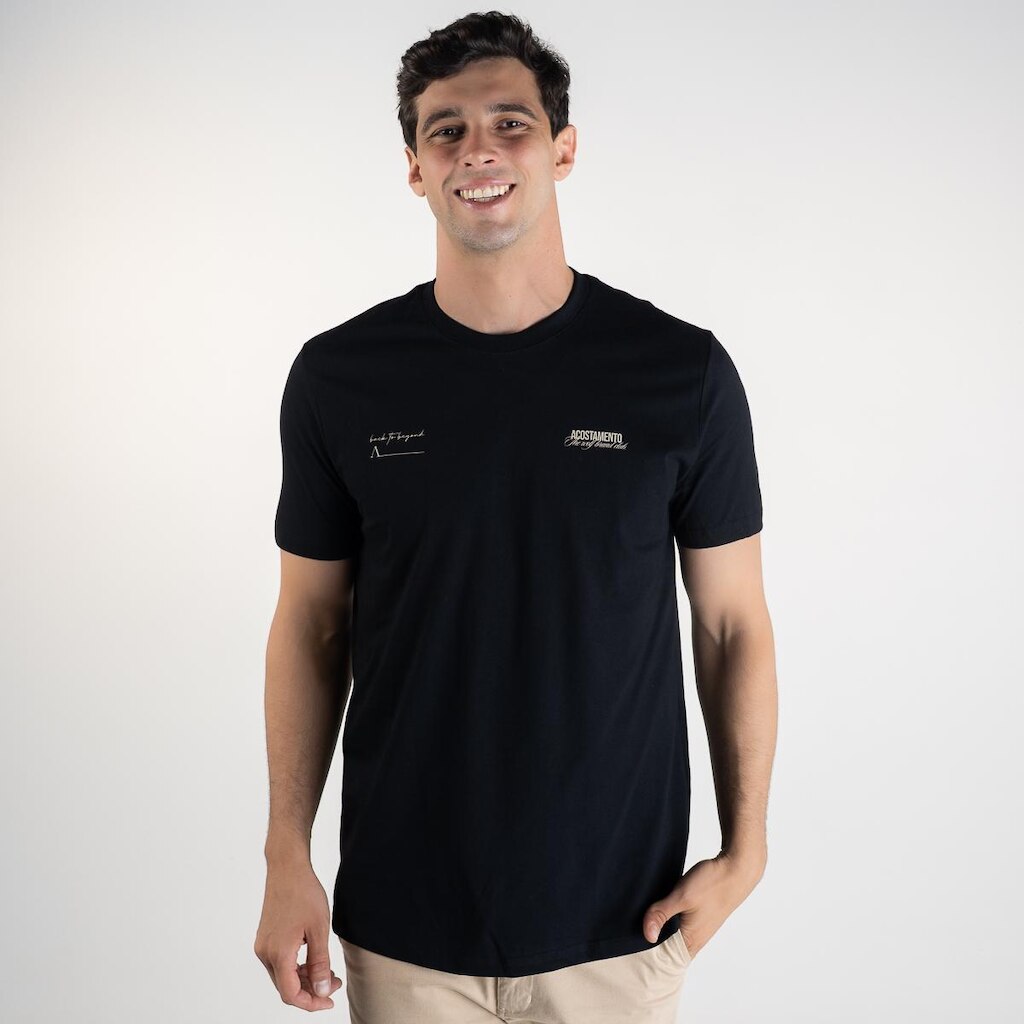 Camiseta Acostamento Wolf Club Preta