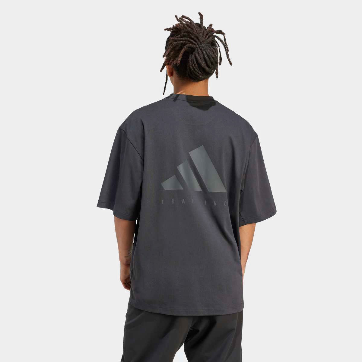 Camiseta Adidas 3 Listras Oversized Masculina - 1