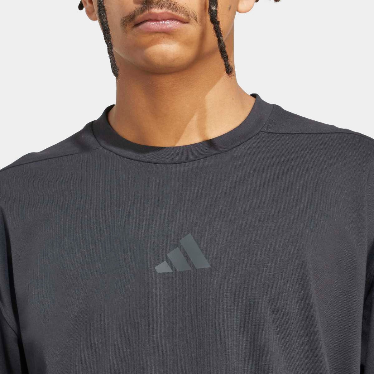 Camiseta Adidas 3 Listras Oversized Masculina - 3
