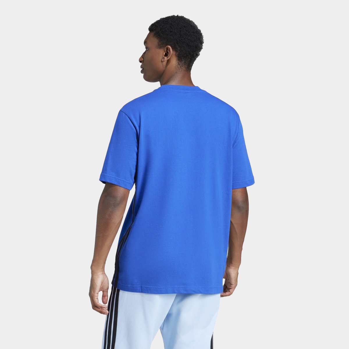 Camiseta Adidas 3 Listras Stretch Masculina - 1