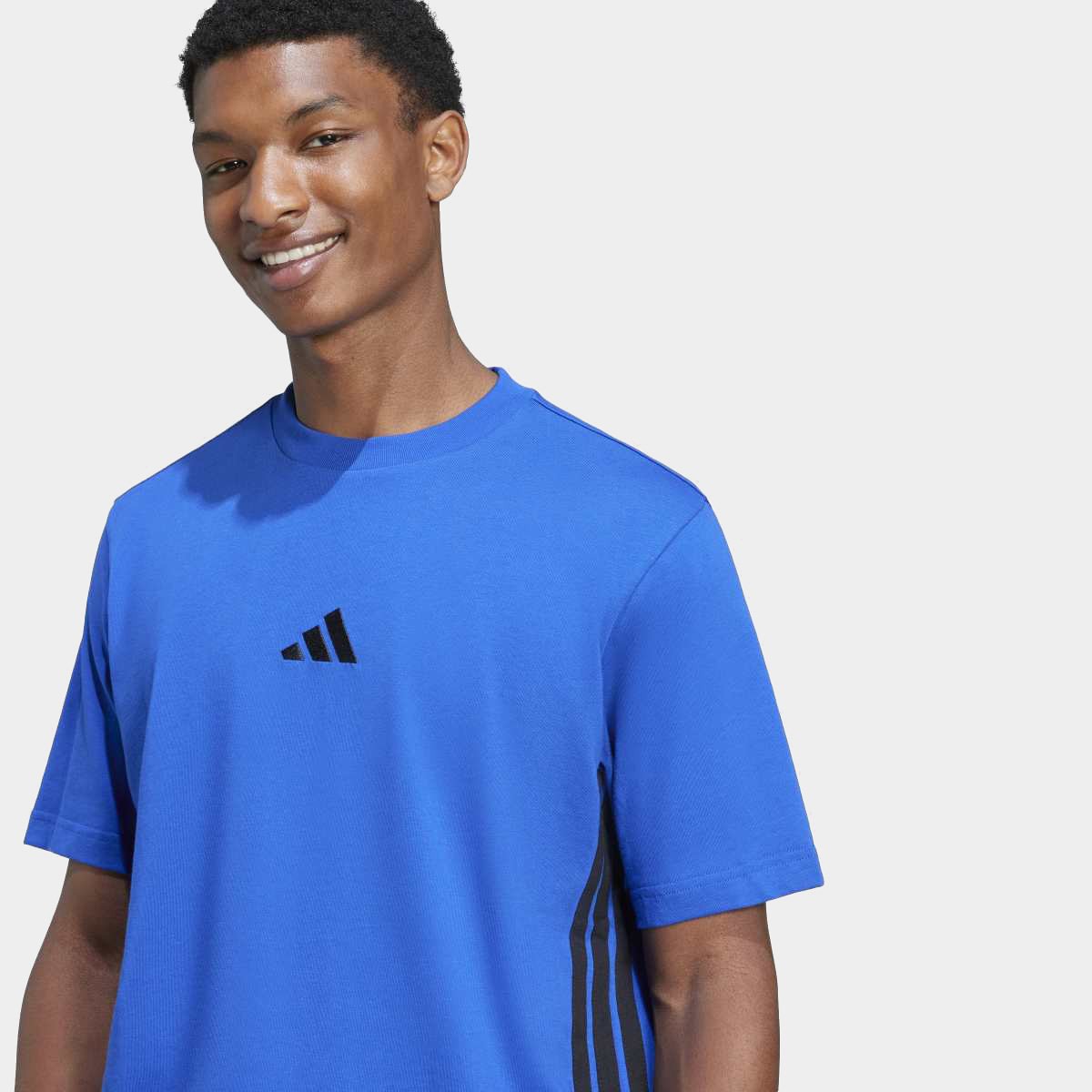 Camiseta Adidas 3 Listras Stretch Masculina - 2