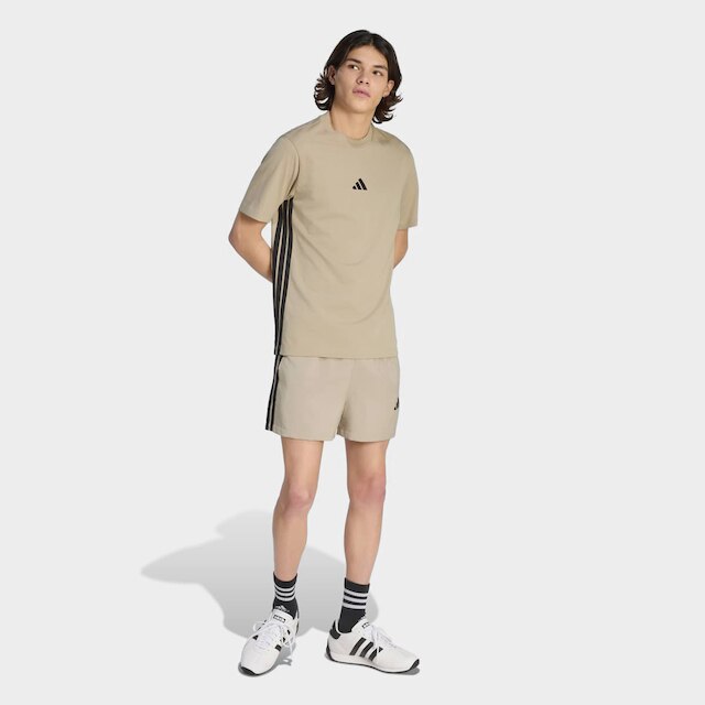 Camiseta Adidas 3 Listras Stretch Masculina