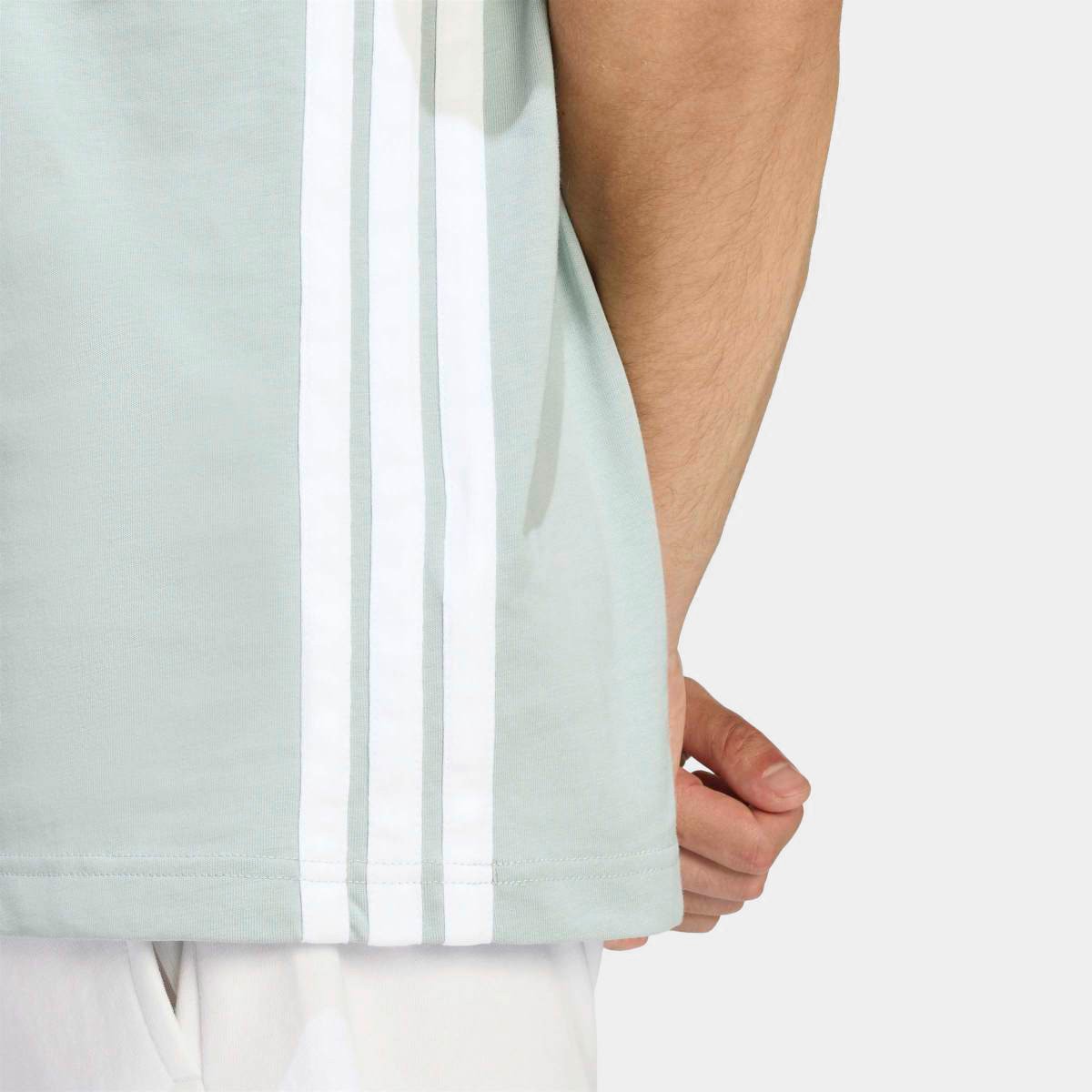 Camiseta Adidas 3 Listras Stretch Masculina - 3