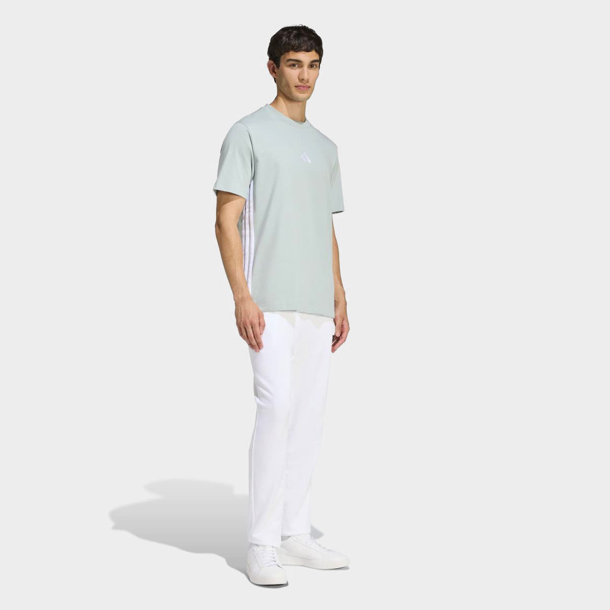 Camiseta Adidas 3 Listras Stretch Masculina - 4