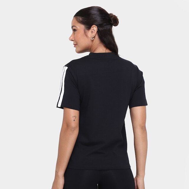 Camiseta Adidas 3 Stripes Feminina