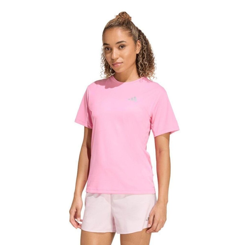 Camiseta Adidas Adi365 Running Essentials Feminina - Rosa GG
