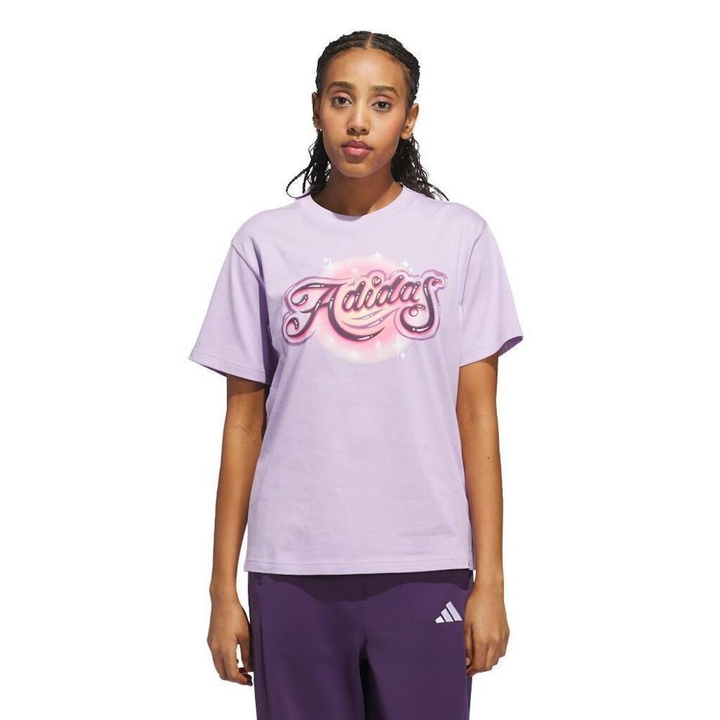 Camiseta  Adidas Aerografado Feminina