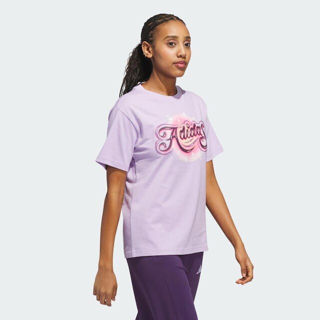 Camiseta  Adidas Aerografado Feminina