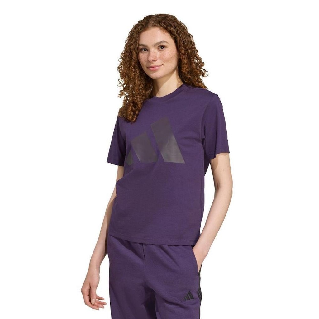 Camiseta Adidas Algodão Essentials Big Logo Feminina