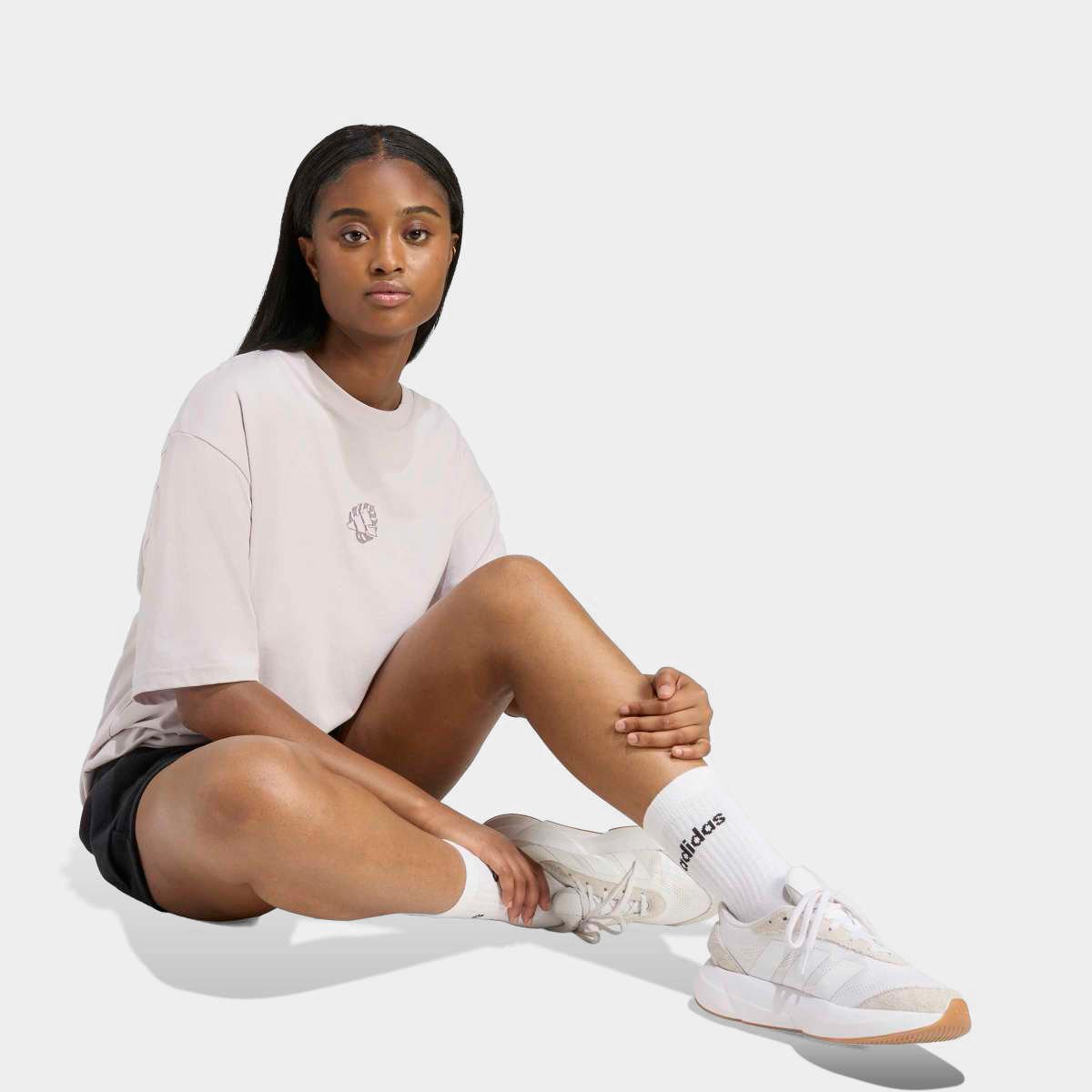 Camiseta Adidas Animal Oversized Feminina - 4