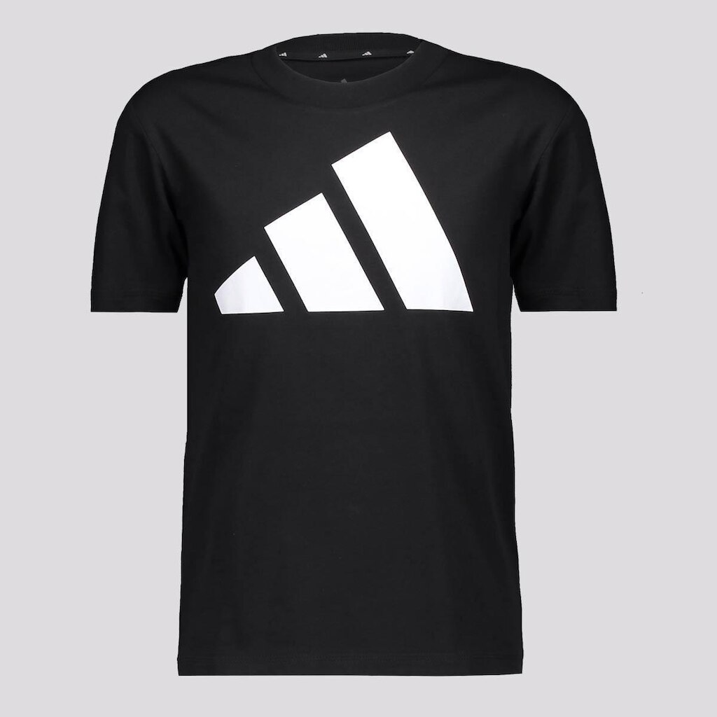 Camiseta Adidas Big logo Tee Juvenil Preta