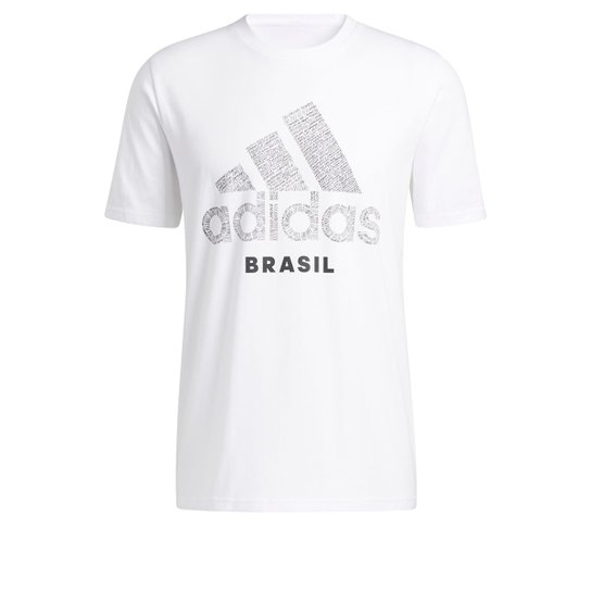 Camiseta Adidas Brasil Masculina - Branco é ruim? Camiseta Adidas Brasil Masculina - Branco é boa?