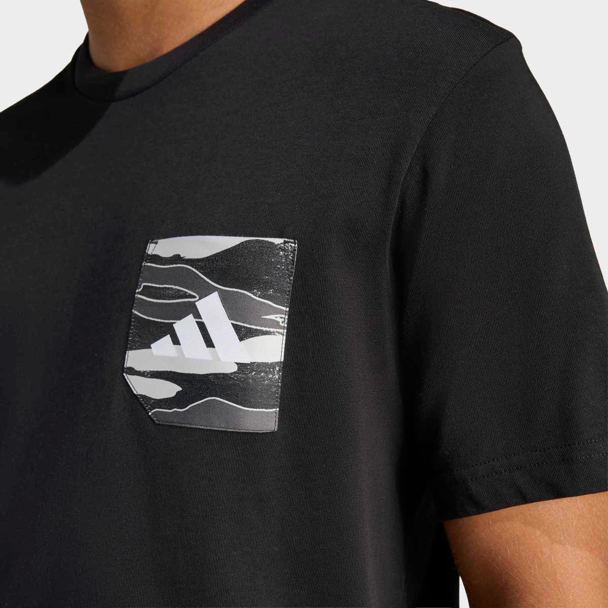 Camiseta Adidas Camo Pkt Masculina - 2