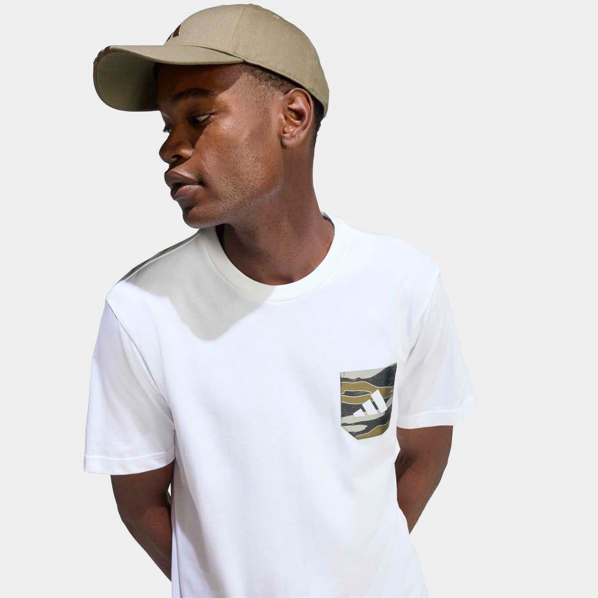 Camiseta Adidas Camo Pkt Masculina - 2
