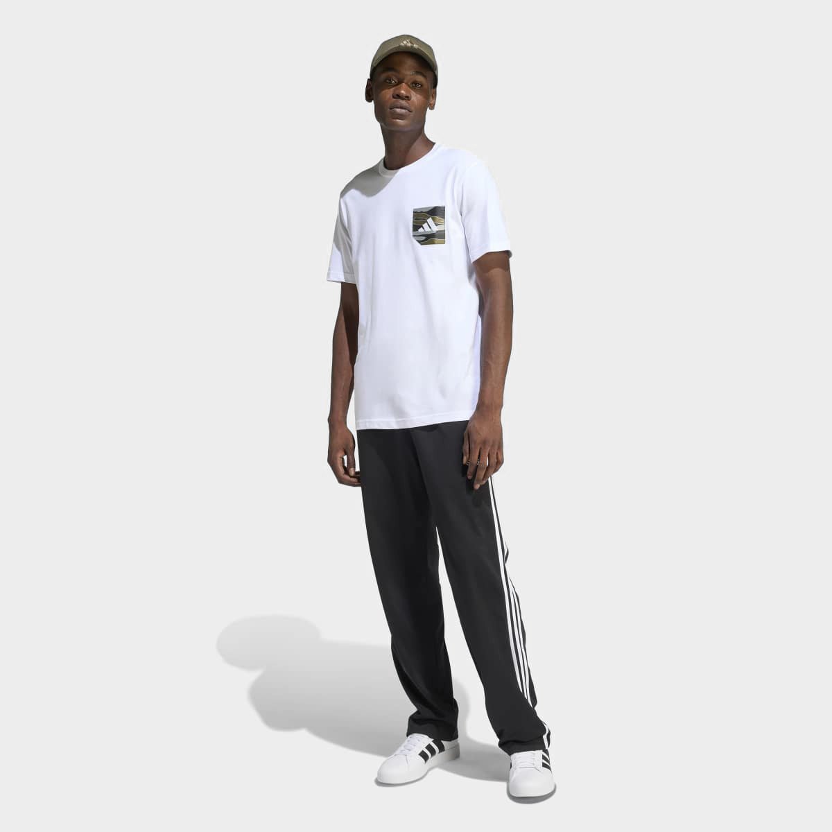 Camiseta Adidas Camo Pkt Masculina - 4