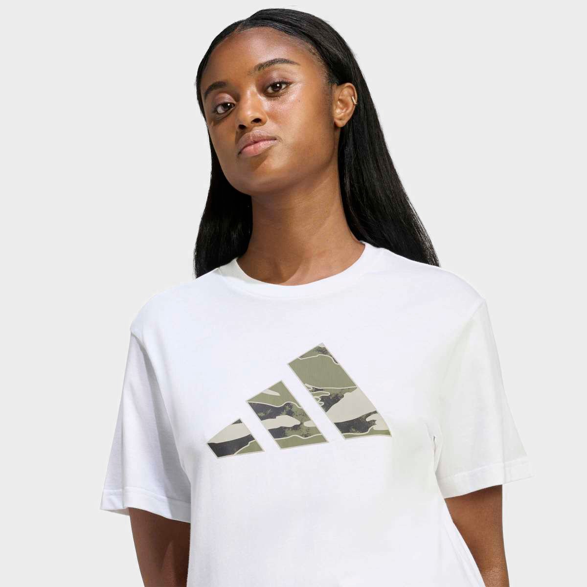 Camiseta Adidas Camuflagem Feminina - 2