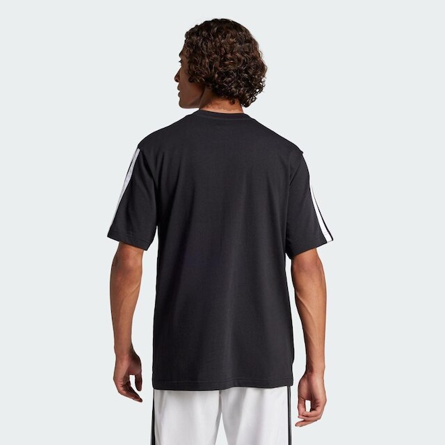Camiseta Adidas Casual 3 Listras Masculina