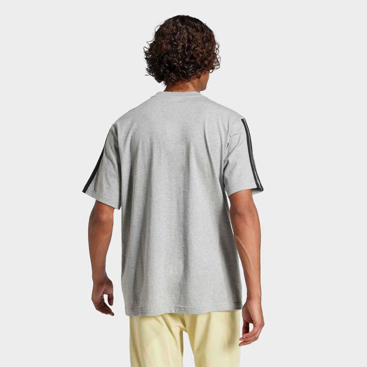 Camiseta Adidas Casual 3 Listras Masculina - 1