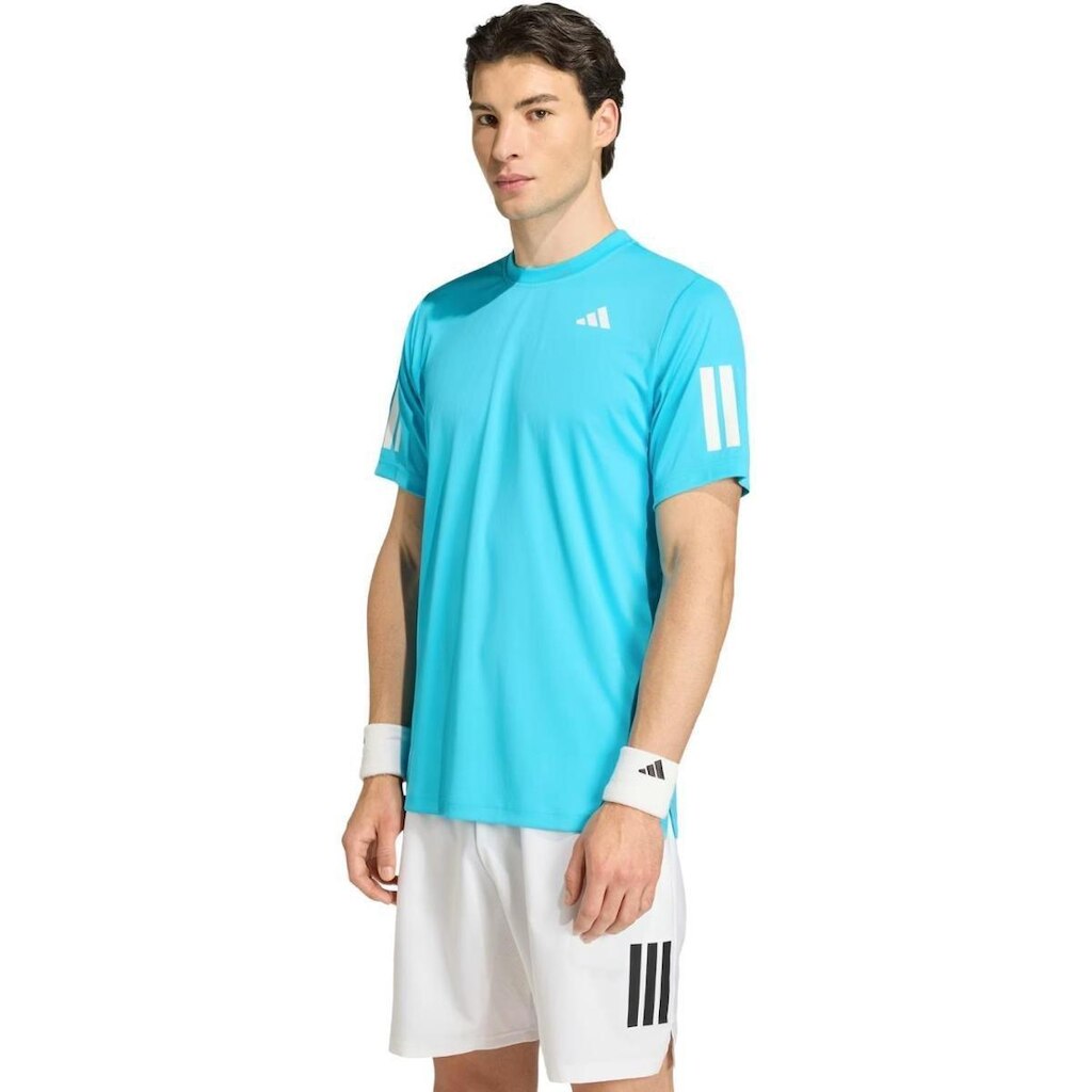 Camiseta Adidas Club 3 Stripes Masculino
