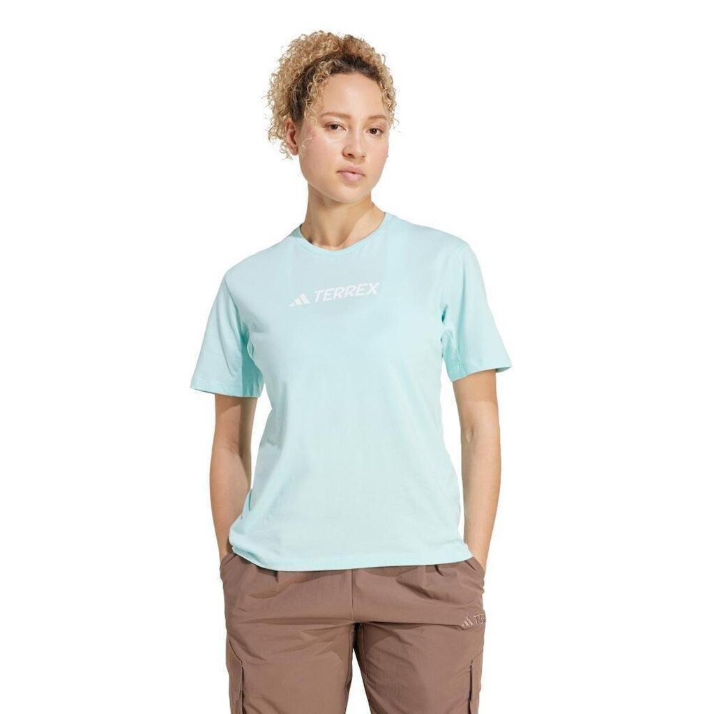 Camiseta Adidas Com Logo Clássico Terrex Feminina
