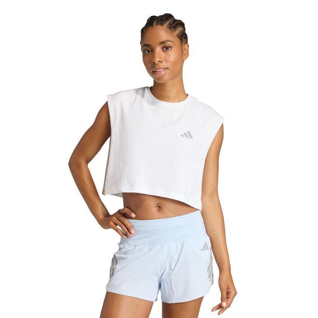 Camiseta Adidas Cropped Adi365 Running Essentials Feminina
